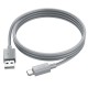 Кабель HOCO X107 Favor charging data cable USB to Type-C 3A 1m Grey