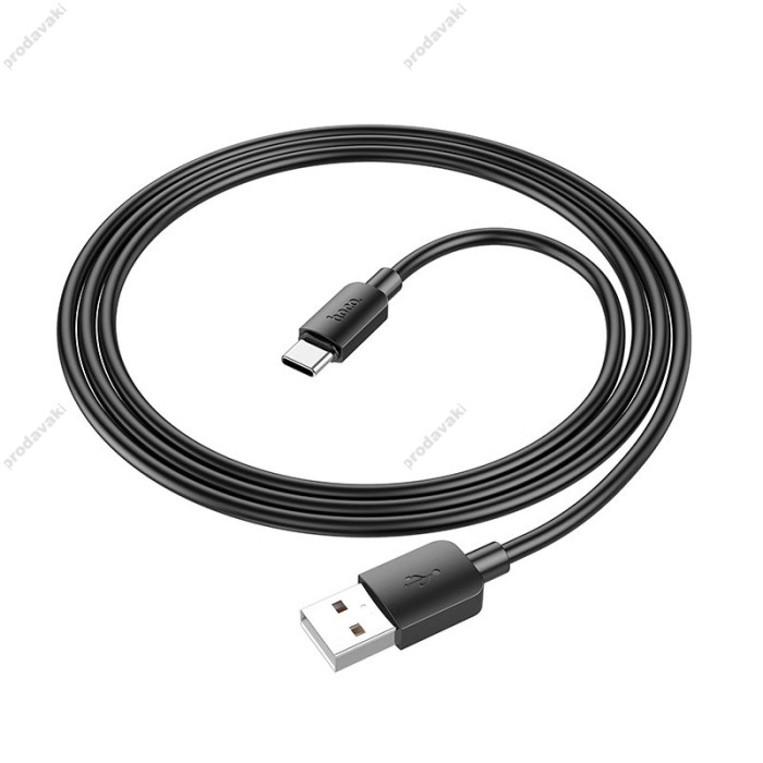 Кабель HOCO X96 Hyper charging data cable USB to Type-C 27W 3A 1m Black