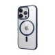 Чохол Rock Guard Clear with MagSafe для iPhone 16 Pro Max Blue