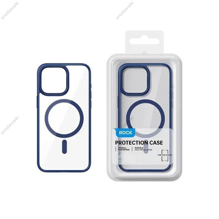 Чохол Rock Guard Clear with MagSafe для iPhone 16 Plus Black