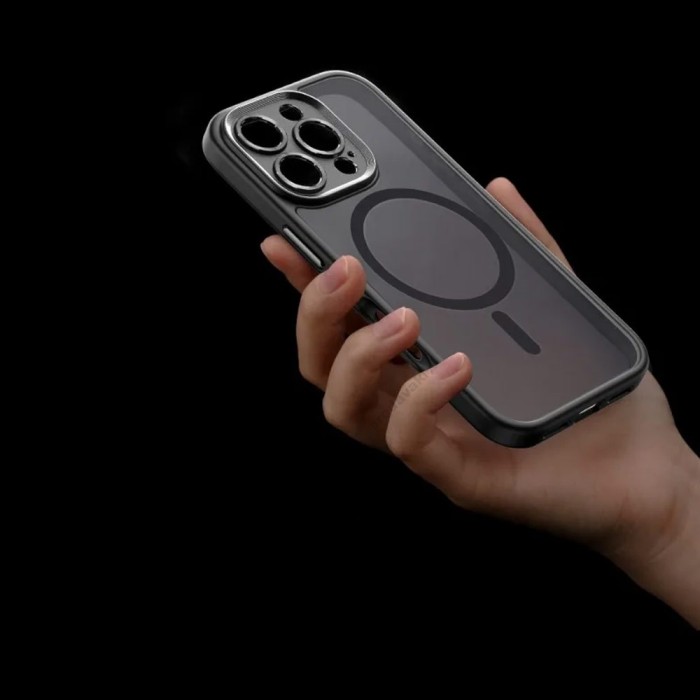 Чохол накладка ROCK Guard Touch Series with Magsafe (Anti-drop Lens) for iPhone 16 Plus Grey