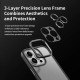 Чохол накладка ROCK Guard Touch Series Protection (Anti-drop Lens) for iPhone 16 Pro Max Gray