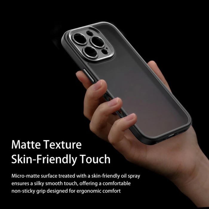 Чохол накладка ROCK Guard Touch Series Protection (Anti-drop Lens) for iPhone 16 Pro Max Gray
