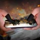 Напальчники для гри на телефоні HOCO GA20 Magic Claw carbon fiber gaming finger set Black