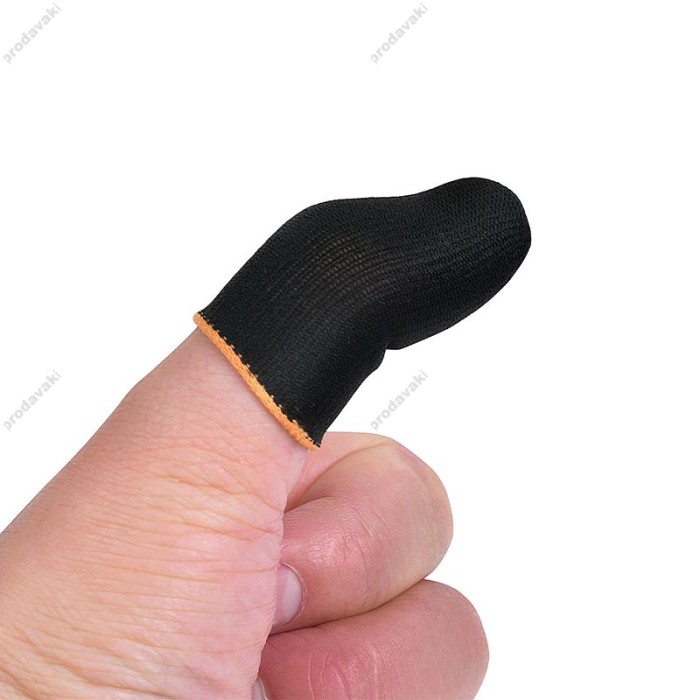 Напальчники для гри на телефоні HOCO GA20 Magic Claw carbon fiber gaming finger set Black