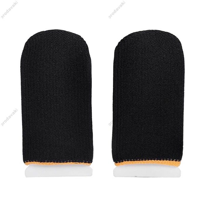 Напальчники для гри на телефоні HOCO GA20 Magic Claw carbon fiber gaming finger set Black