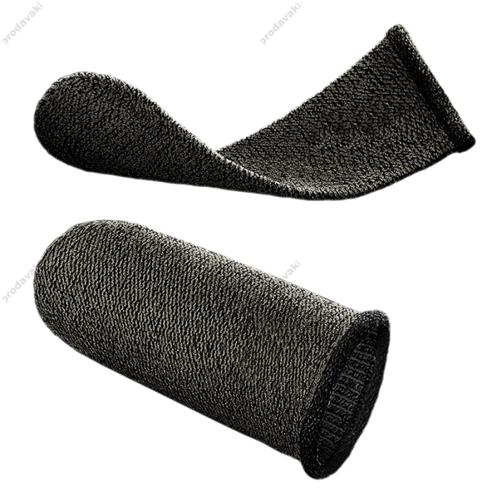 Напальчники для гри на телефоні HOCO GM4 Phantom Superconducting fiber mobile game finger cots (Fiber) Black