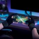 Напальчники для гри на телефоні Hoco GA21 Eagle Claw silver fiber two-finger gaming gloves Black