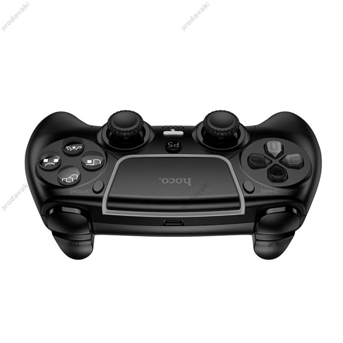 Джойстик ігровий контролер HOCO GA32 Dragon wireless gamepad PS5 BT5.1 Dual Motor Black