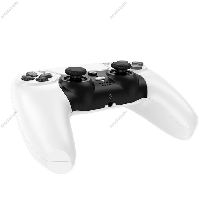 Джойстик ігровий контролер HOCO GA32 Dragon wireless gamepad PS5 BT5.1 Dual Motor White