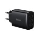 Мережевий зарядний пристрій Baseus Compact Charger 3U 17W EU Black CCXJ020101