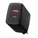 Мережевий зарядний пристрій Baseus Compact Quick Charger U+C 20W EU Black CCXJ-B01