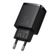 Мережевий зарядний пристрій Baseus Compact Quick Charger U+C 20W EU Black CCXJ-B01