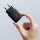Мережевий зарядний пристрій Baseus Compact Quick Charger U+C 20W EU Black CCXJ-B01