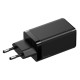 Мережевий зарядний пристрій Baseus GaN2 Pro Quick Charger 2C+U Type-C cable 65W Black CCGAN2P-B01