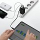 Мережевий зарядний пристрій Baseus GaN2 Pro Quick Charger 2C+U Type-C cable 65W Black CCGAN2P-B01
