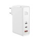 Мережевий зарядний пристрій Baseus GaN2 Pro Quick Charger 2C+U Type-C cable 120W White CCGAN-J02