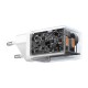 Мережевий зарядний пристрій Baseus GaN5 Pro Fast Charger C+C 40W White CCGP180102
