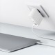 Мережевий зарядний пристрій Baseus GaN5 Pro Fast Charger 2C+U Type-C cable 140W White CCGP100202