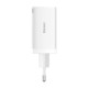 Мережевий зарядний пристрій Baseus GaN5 Pro Fast Charger 2C+U Type-C cable 65W White CCGP120202