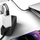 Мережевий зарядний пристрій Baseus GaN5 Pro Fast Charger 2C+U Type-C cable 65W White CCGP120202