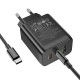 Мережевий зарядний пристрій HOCO N18 Phenomenon charger Type-C cable 65W Black