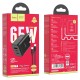 Мережевий зарядний пристрій HOCO N18 Phenomenon charger Type-C cable 65W Black