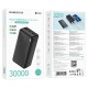 Повербанк портативний акумулятор Power bank BOROFONE BJ56B Graceful 22.5W+PD20W 30000 mAh Black