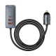 Автомобільний зарядний пристрій Baseus Share Together PPS Multi-Port 120W 3U+1C Grey CCBT-B0G