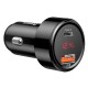 Автомобільний зарядний пристрій Baseus Magic Series PPS with digital display 45W Black CCMLC20C-01
