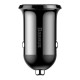 Автомобільний зарядний пристрій Baseus Grain Pro Car Charger 4.8A Black CCALLP-01