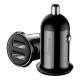 Автомобільний зарядний пристрій Baseus Grain Pro Car Charger 4.8A Black CCALLP-01