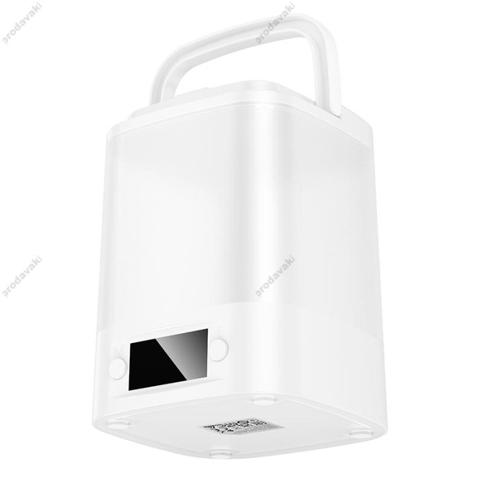 Нічний світильник HOCO HX15 Smart clock night light 7h White