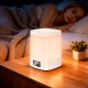 Нічний світильник HOCO HX15 Smart clock night light 7h White
