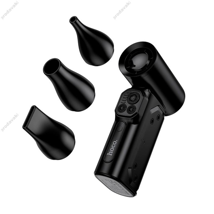 Турбо вентилятор HOCO HX68 Flujo fan Black