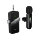 Бездротовий мікрофон Hoco L20B Fair Wireless Microphone Lightning / Type-C / 3.5mm Black