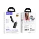 Бездротовий мікрофон Hoco L20B Fair Wireless Microphone Lightning / Type-C / 3.5mm Black
