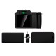 Бездротовий мікрофон Hoco L20B Fair Wireless Microphone Lightning / Type-C / 3.5mm Black