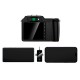 Бездротовий мікрофон Hoco L20C Fair dual-mic wireless microphone Lightning / Type-C / 3.5mm Black