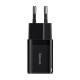 Мережевий зарядний пристрій Baseus GAN3 Fast Charger 1C EU 30W Black CCGN010101