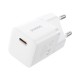 Мережевий зарядний пристрій Baseus GaN5 Fast Charger (mini) Cable Type-C to Type-C 25W White P10110909213-01