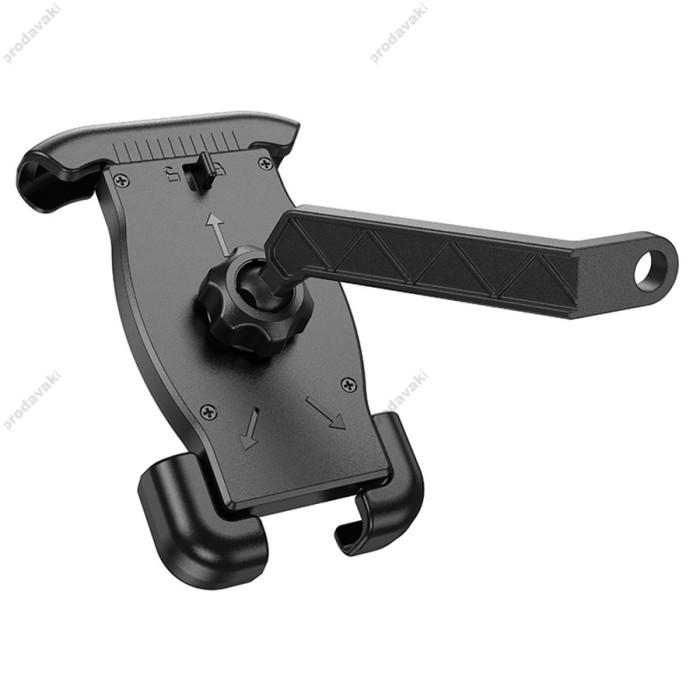 Тримач телефону для велосипеда/мотоцикла Hoco CA119 Follow motorcycle rearview mirror holder Black