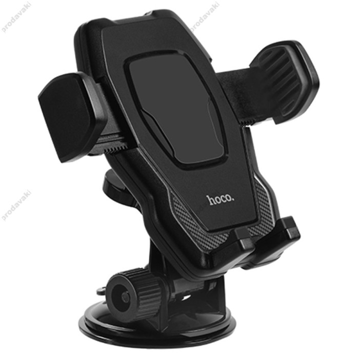 Автомобільний тримач Hoco CA31 Cool run suction mount Black