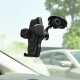 Автомобільний тримач Hoco CA31 Cool run suction mount Black