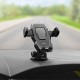 Автомобільний тримач Hoco CA31 Cool run suction mount Black