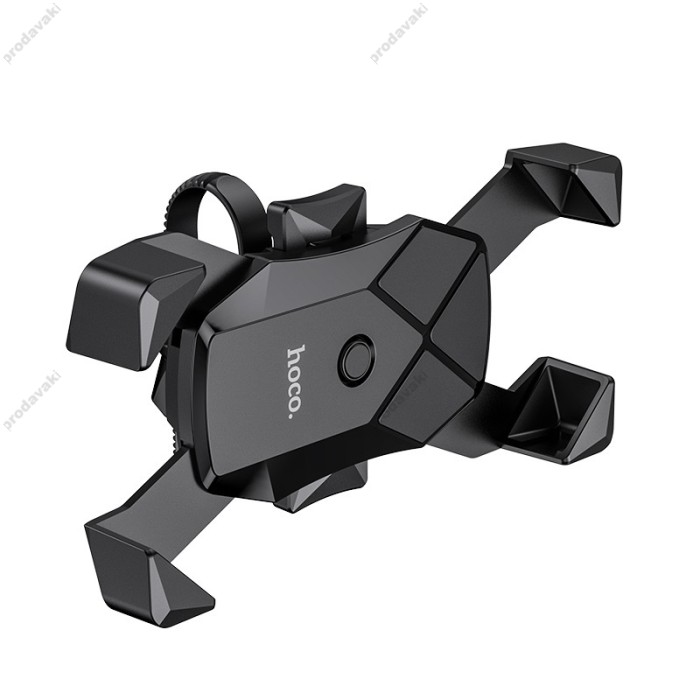 Тримач телефону для велосипеда/мотоцикла Hoco CA58 Light Ride one-button bicycle motorcycle Black