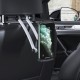 Автомобільний тримач на підголівник Hoco CA62 Handsome aluminum rear pillow in-car holder Black