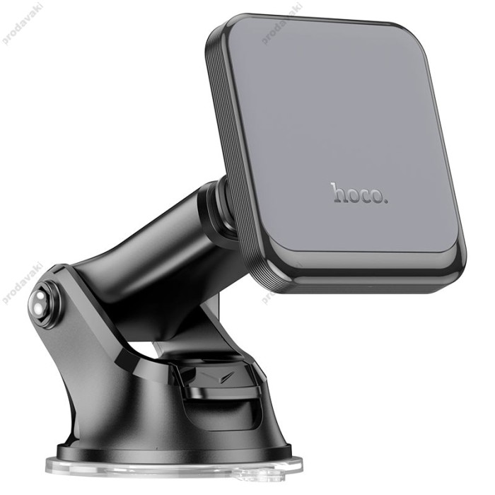 Автомобільний тримач Hoco H41 Climber magnetic car holder (center console) Black