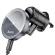 Автомобільний тримач із бездротовою зарядкою Hoco HW6 Vision metal magnetic wireless (air outlet) Black