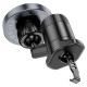 Автомобільний тримач із бездротовою зарядкою Hoco HW6 Vision metal magnetic wireless (air outlet) Black